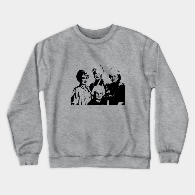 Golden Girls Crewneck Sweatshirt by NickiPostsStuff